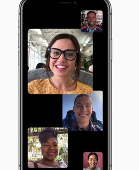 Apple FaceTime : session vidéo en masse