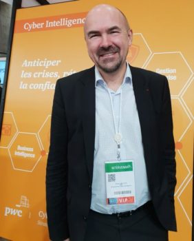 Thierry Delville, associé Cyber intelligence PwC (FIC 2019)