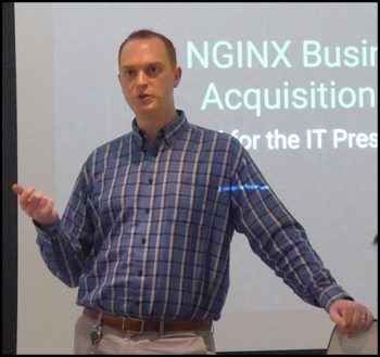 Rob Whittle, responsable marketing chez Nginx