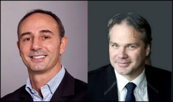 Les co-fondateurs de Thésée Datacenter Christophe Bouniol (président) et Éric Arbaretaz (directeur technique).