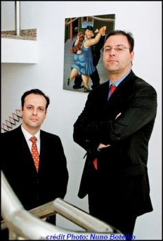 Paulo Rosado et Rui Pereira lors de la création d’OutSystems