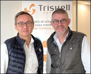 Laurent Defer, associé Triskell Europe du Nord, et Benoit Mercier, cofondateur-dirigeant de Triskell Software