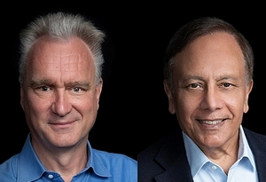 Les cofondateurs de Fungible: Bertrand Serlet et Pradeep Sindhu