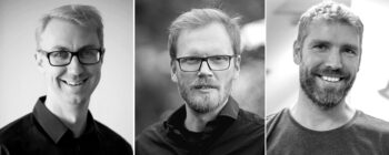 Les cofondateurs de Neo4J: Emil Eifrem, Johan Svensson et Peter Neubauer