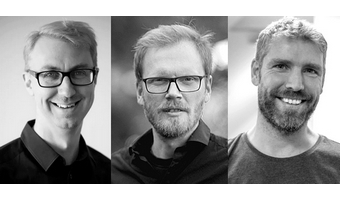 Les cofondateurs de Neo4J: Emil Eifrem, Johan Svensson et Peter Neubauer