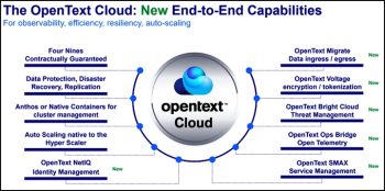 Les technologies Micro Focus renforcent déjà l’offre d’Opentext ,sur le cloud et sur site.