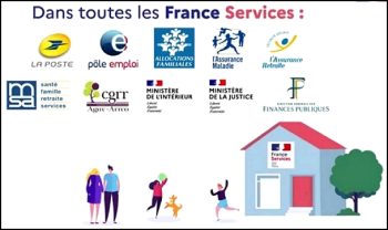 Une maison France Services regroupe à proximité tous les services publics à destination du citoyen pour réduire la fracture numérique.