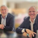 Patrick Rohrbasser, vice-président EMEA Sud chez Veeam, et Christophe Fontaine, Senior Regional Technical Sales Director EMEA South chez Veeam.