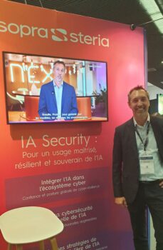 Pierrick Conord, Responsable Cloud Security et Cyber AI du groupe Sopra Steria
