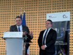 Présentation du rapport d'activité 2025 de Cybermalveillance.gouv.fr : Jérôme Notin, DG du GIP Acyma, Vincent Strubel, président du GIP Acyma et de directeur général de l’Anssi.