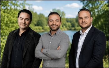 Les cofondateurs de DBM Partners : Jonathan Bismuth (président), Sivan Deray (directeur général délégué) et Clément Martin (directeur général).