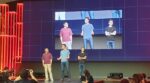 Mistral AI : Arthur Mensch (CEO), Timothée Lacroix (CTO), Guillaume Lample (Chief Scientist), l'équipe cofondatrice sur AI NOW SUMMIT