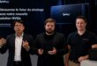 Chez Synology: Chad Chiang, directeur général Europe; Ivan Lebowski, responsable commercial France et Afrique; et Colman Murphy, responsable avant-vente France et Afrique.